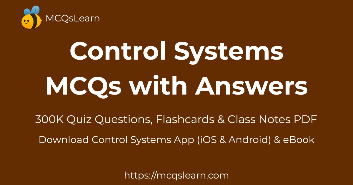 Nyquist frequency is twice the bandwidth of | Control Systems MCQs App ...