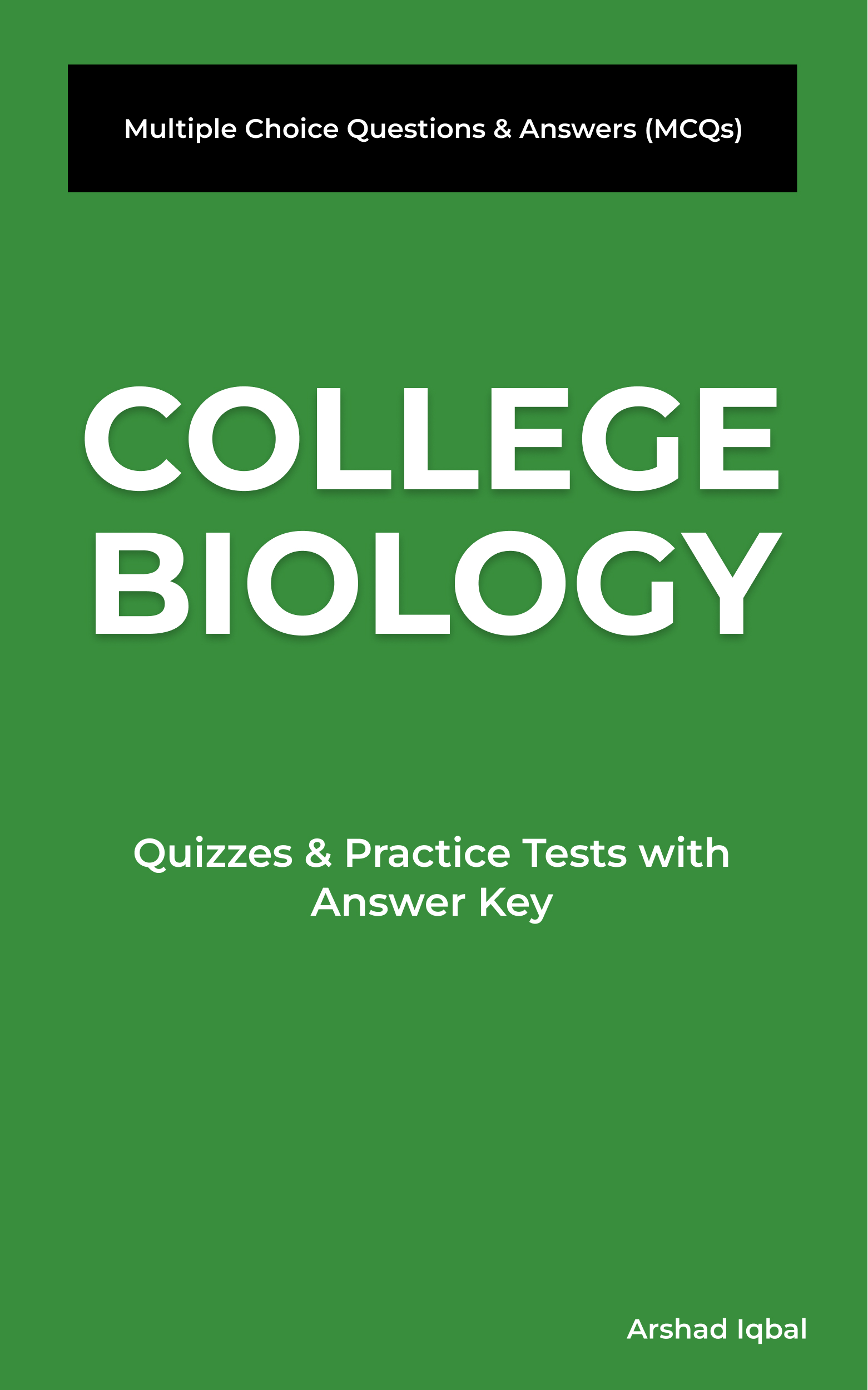 College Biology MCQ Book PDF