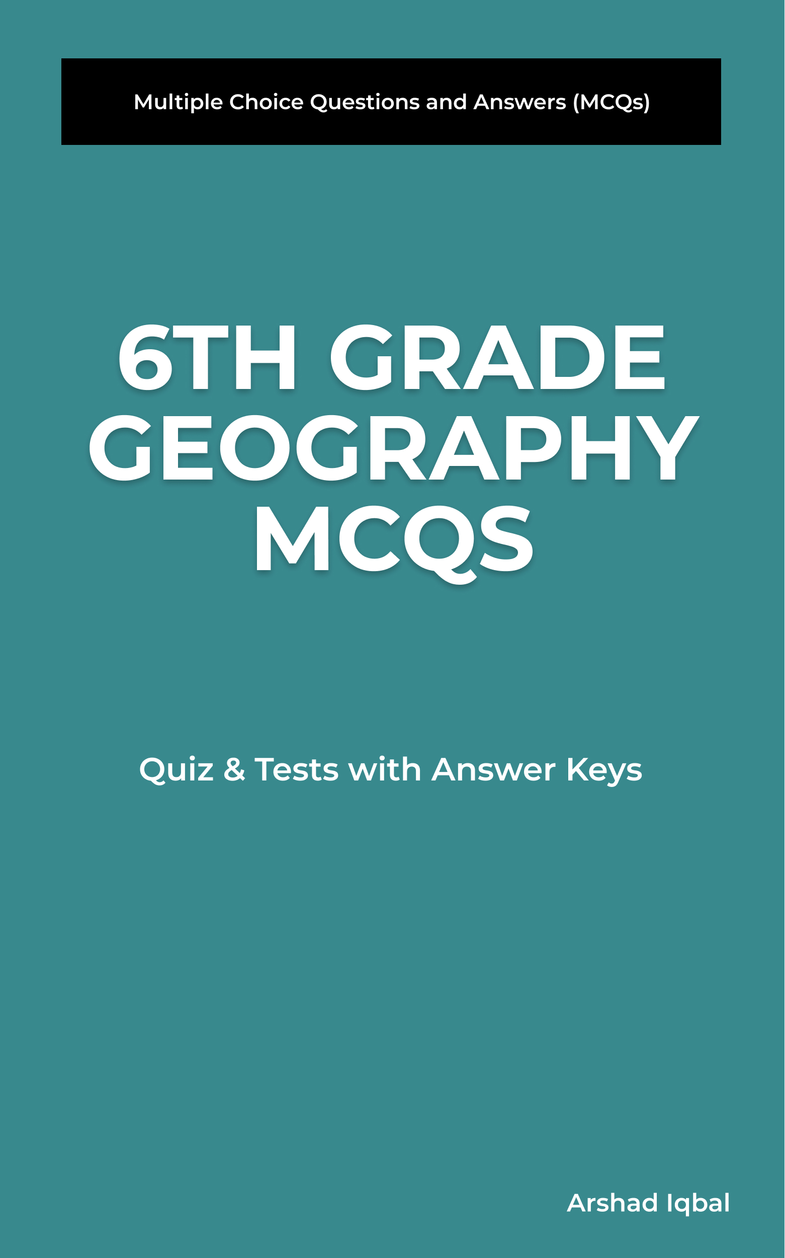 6th Grade Geography MCQ Book PDF