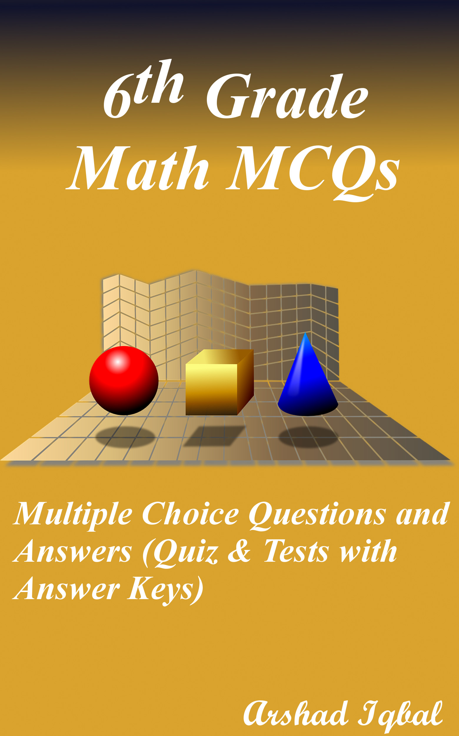 6th Grade Math MCQ Book PDF