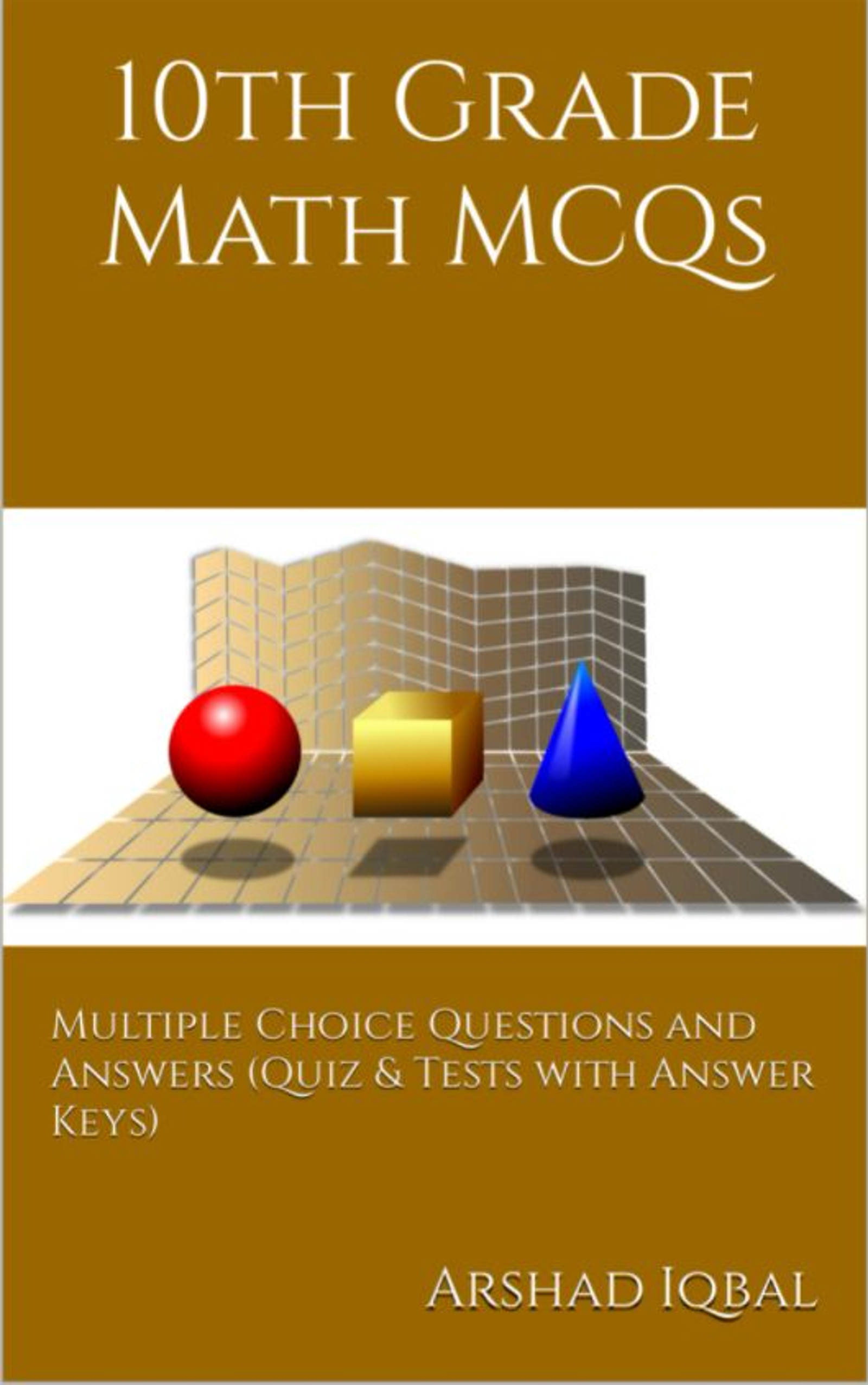 10th Grade Math MCQ Book PDF